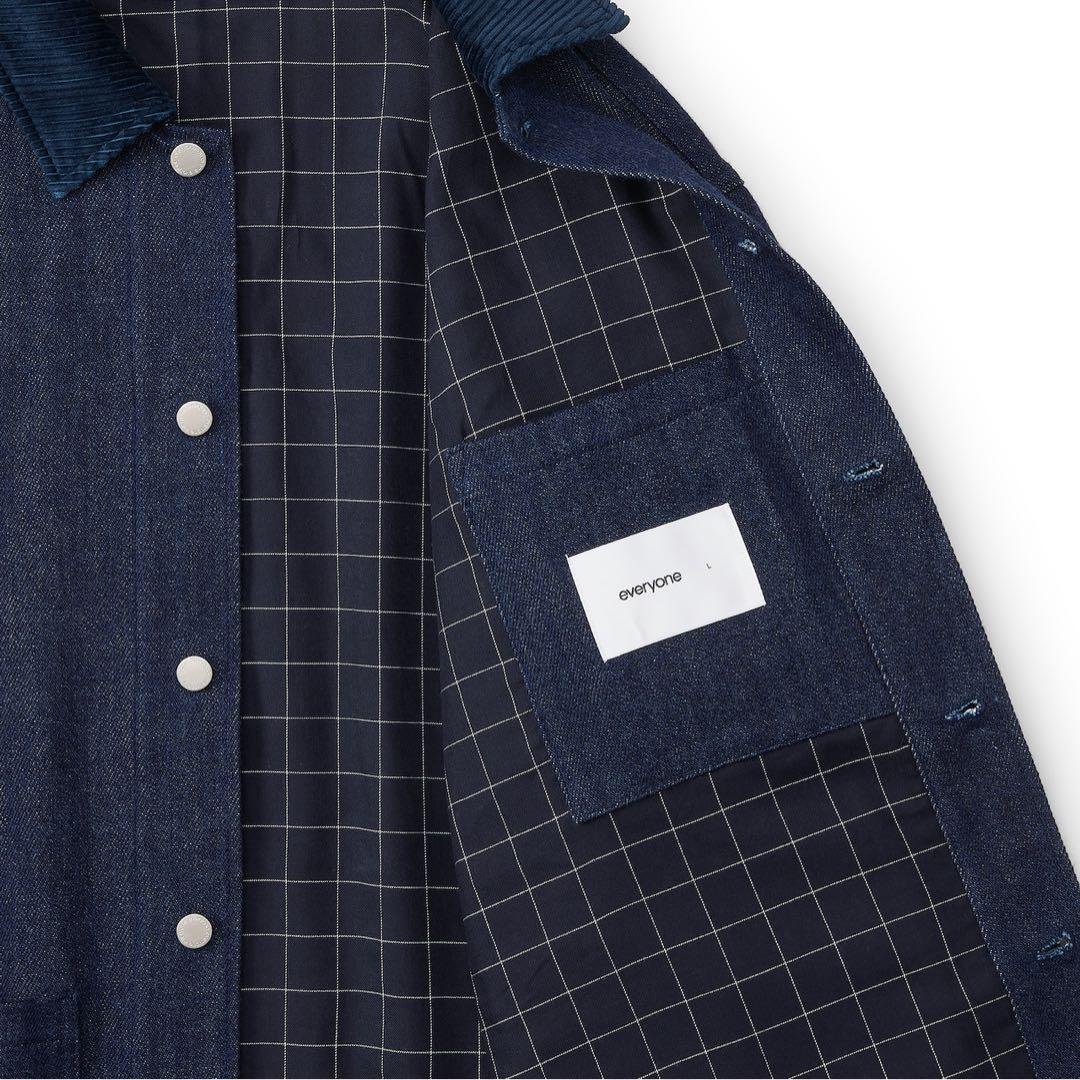 ジャケット・アウター everyone soft denim coverall jacket