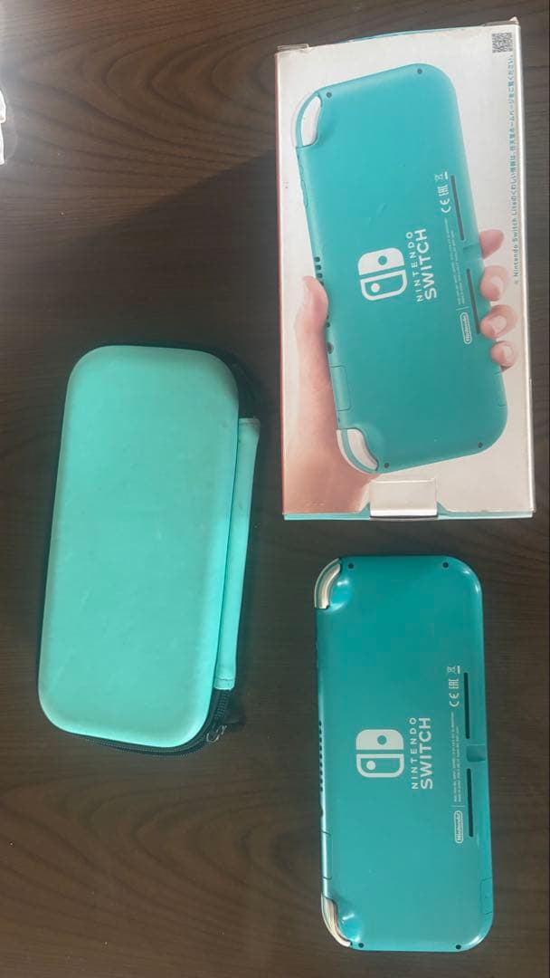 Nintendo Switch Lite ターコイズ ケース付き 動作確認済み