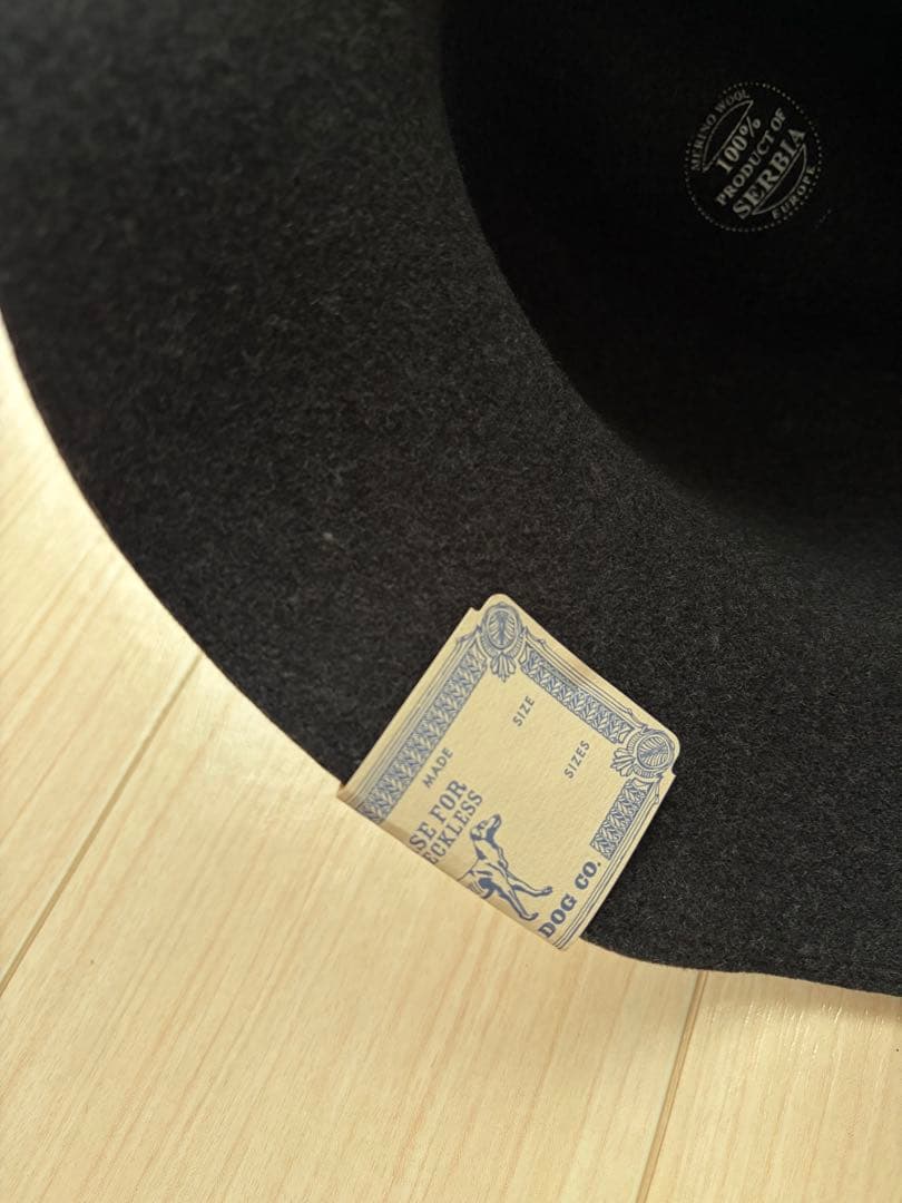 【専用】THE H.W.DOG&CO.　TRAVELERS HAT ウール
