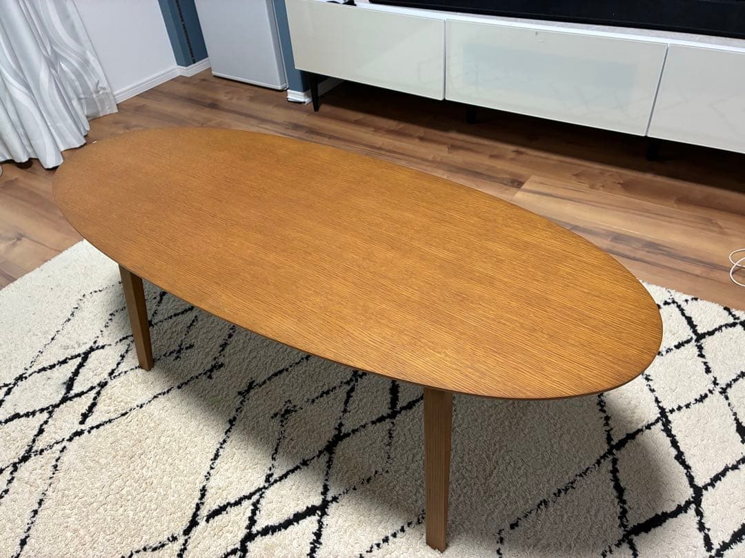 カリモクkarimoku センターテーブル　TA3610 MS ナッツシェル円形