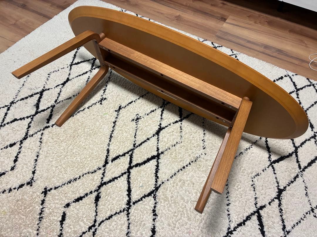 カリモクkarimoku センターテーブル　TA3610 MS ナッツシェル円形