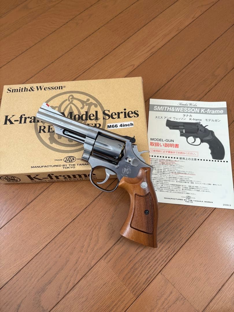TANAKA Smith & Wesson M66 4インチ K-frame
