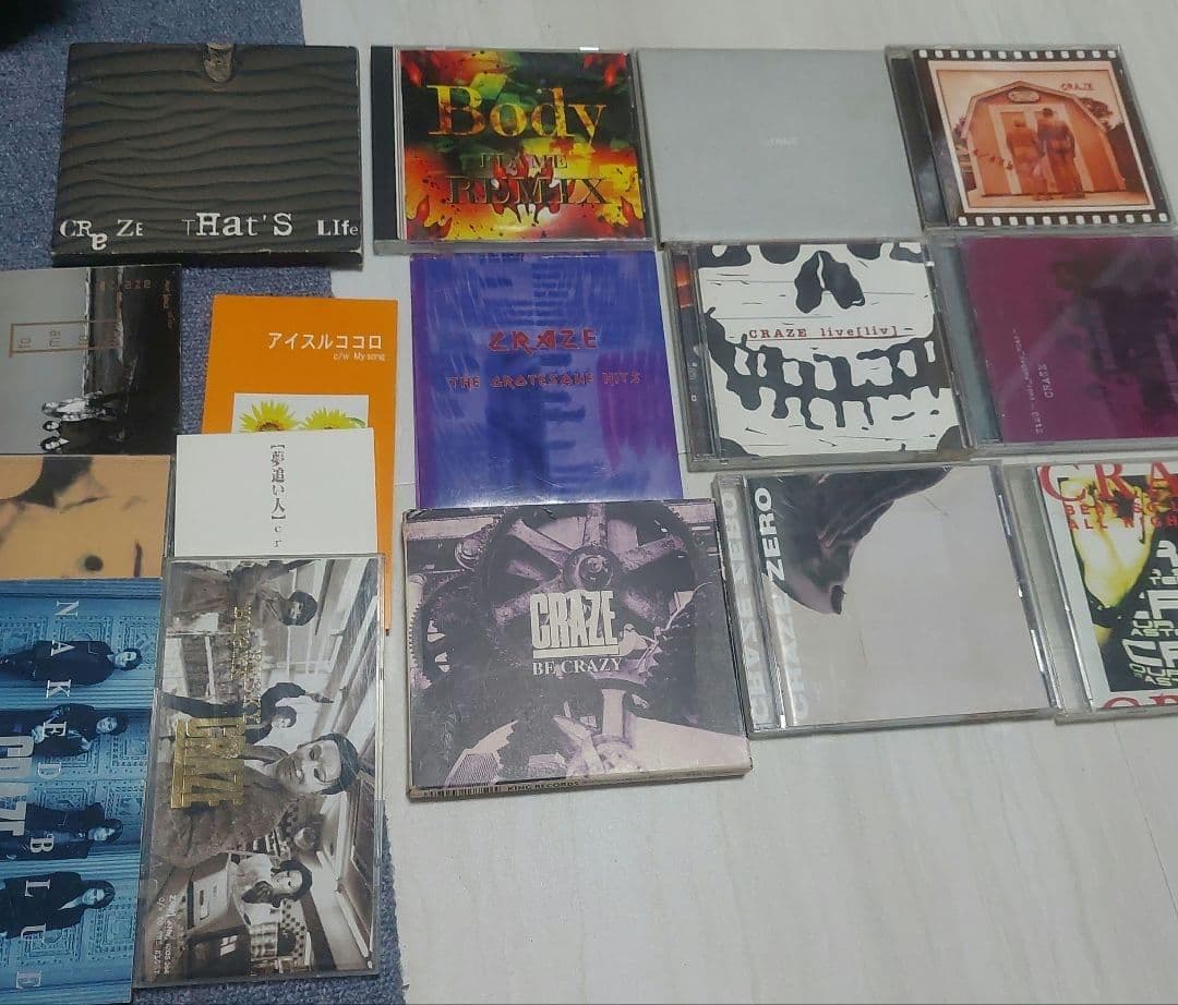 【Rock】CRAZE（Body） CDまとめ売り