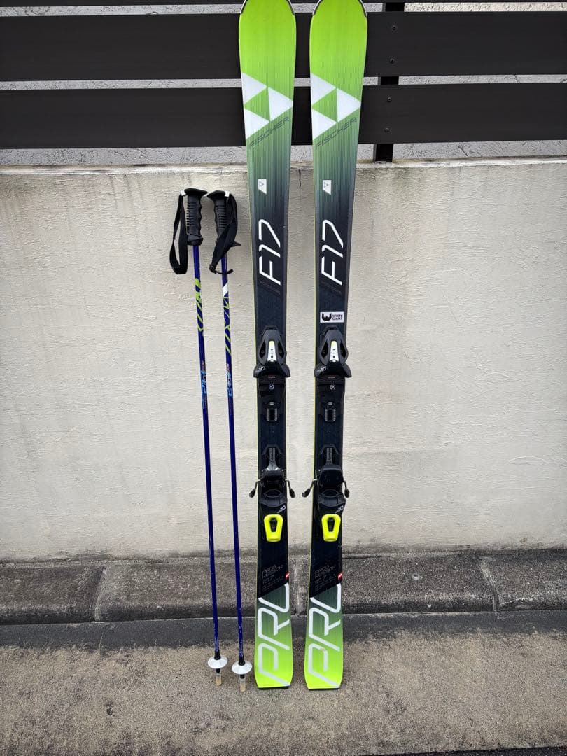 FISCHER PROGRESSOR 167cm スキーセット