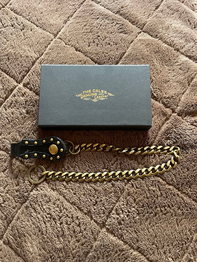 THE CALEE 真鍮ウォレットチェーン