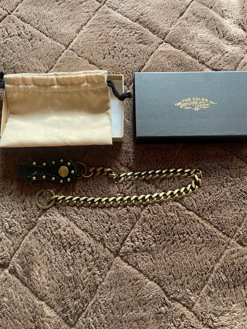 THE CALEE 真鍮ウォレットチェーン