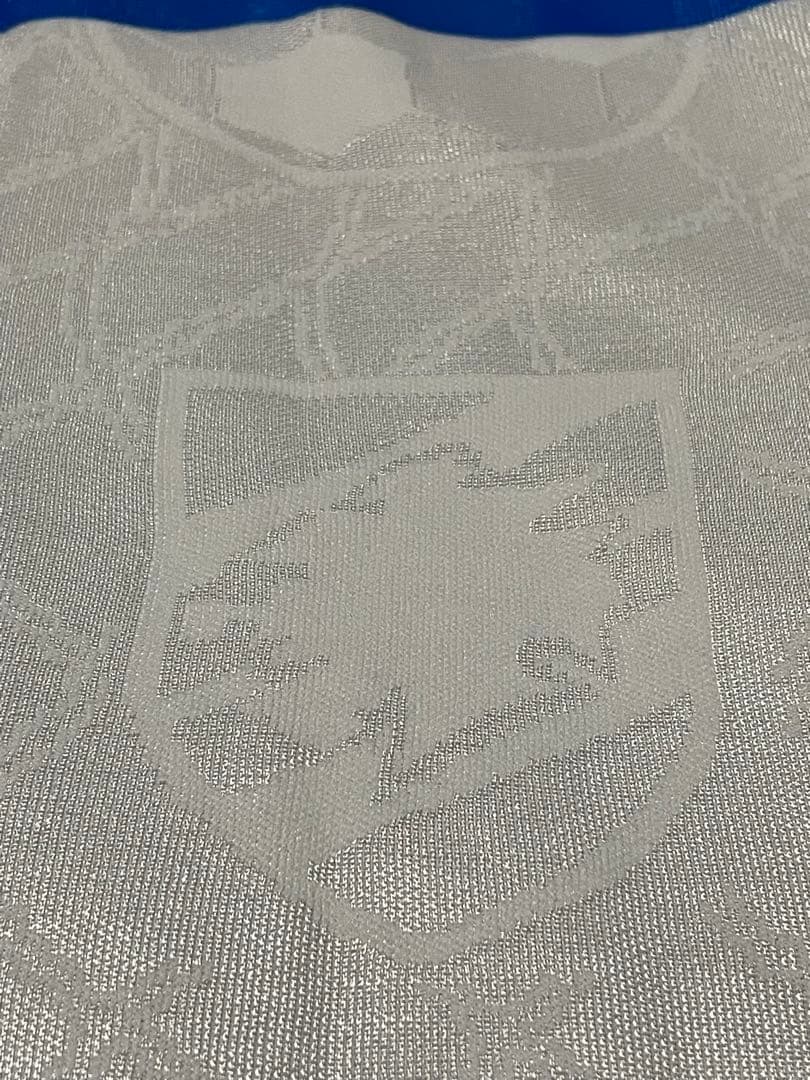 サンプドリア 94-95長袖シャツ L ホワイト　MADE IN ITALY