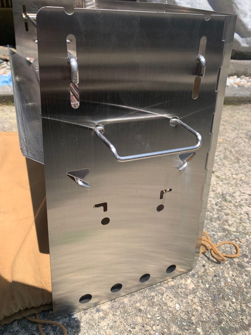 ユニフレーム 薪グリルラージ 焚き火台 旧型