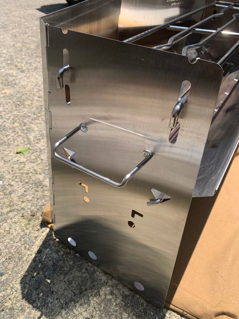 ユニフレーム 薪グリルラージ 焚き火台 旧型