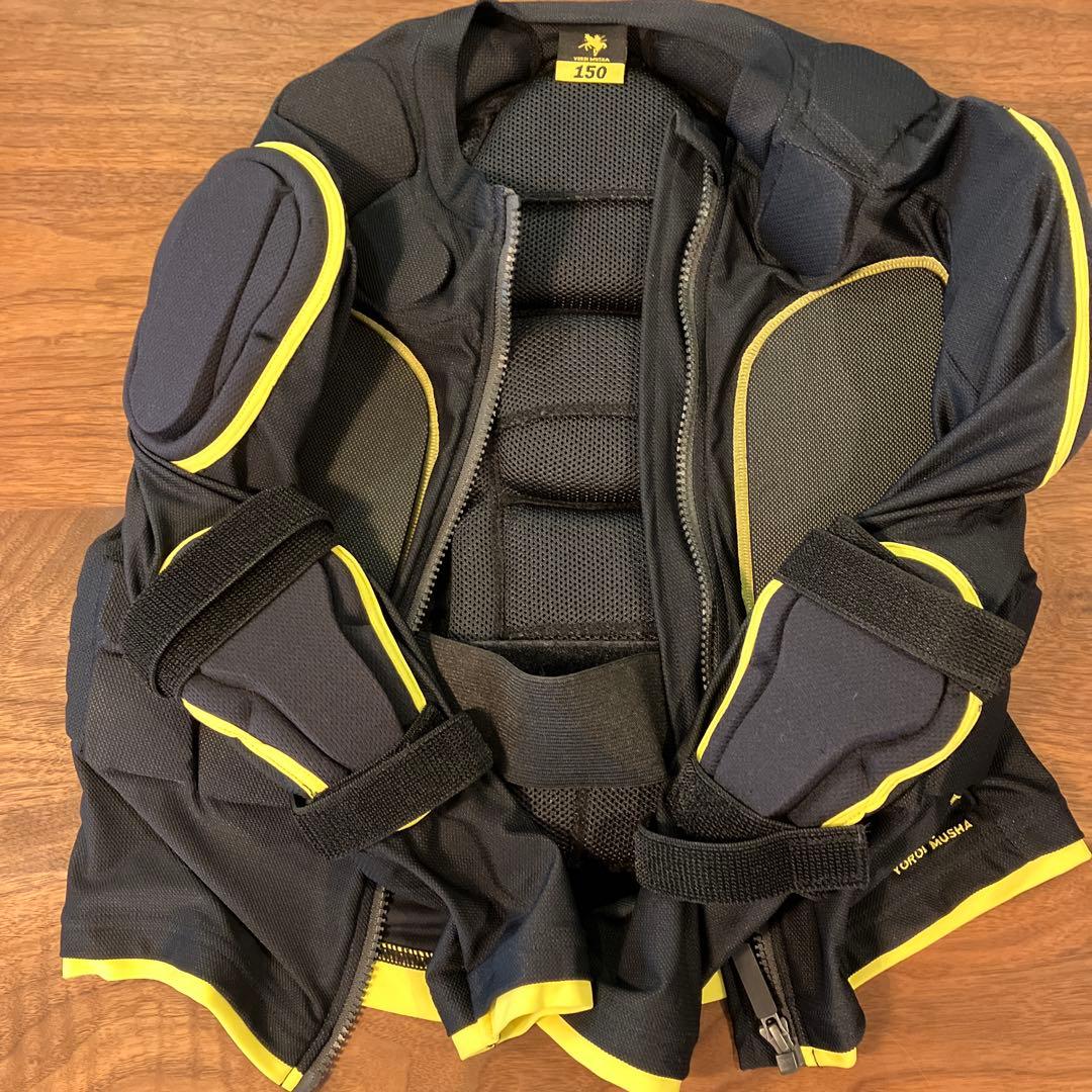 鎧武者　ジュニア 上下セット　150 ショルダー&ヒップガード