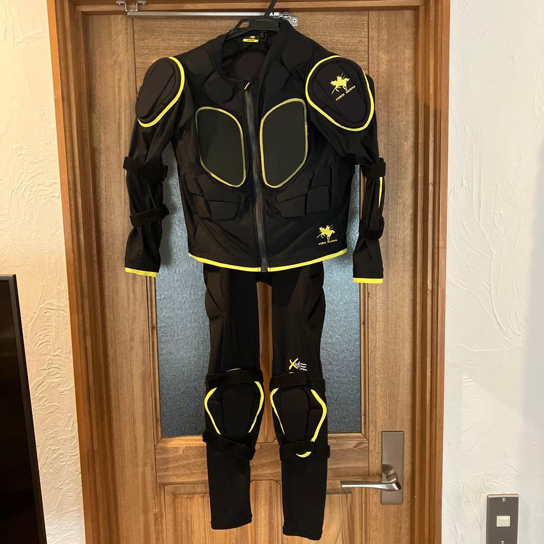 鎧武者　ジュニア 上下セット　150 ショルダー&ヒップガード