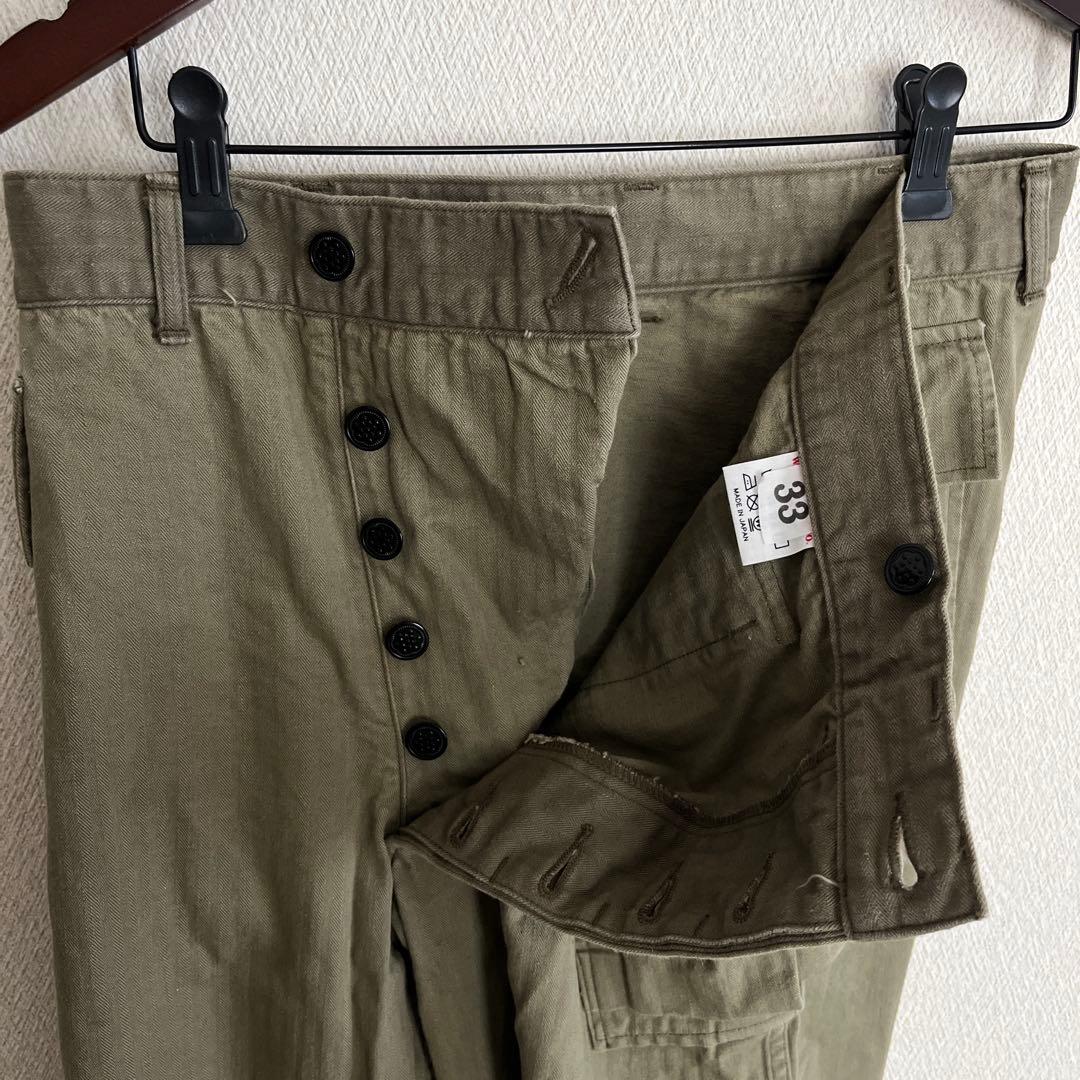 WAREHOUSE Lot 1098 U.S.ARMY ヘリンボーンパンツ