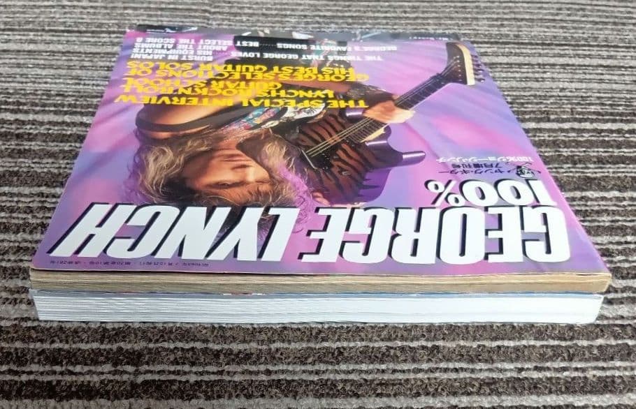 100%E LYNCH ジョージ・リンチ 楽譜 スコア まとめ売り