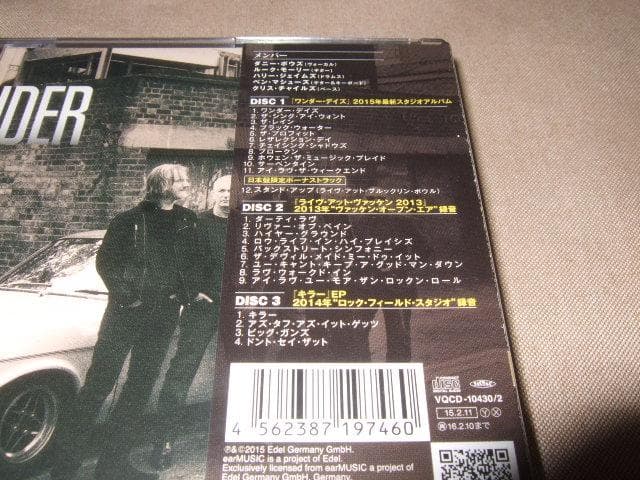 THUNDER,新品未開封,3CD,サンダー,ハードロック,UKロック,限定盤