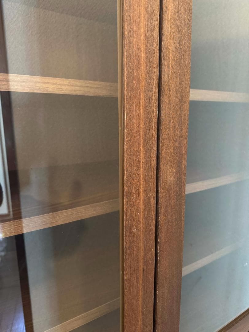 unico ストラーダ（木枠）食器棚／カップボード　※前面無垢材