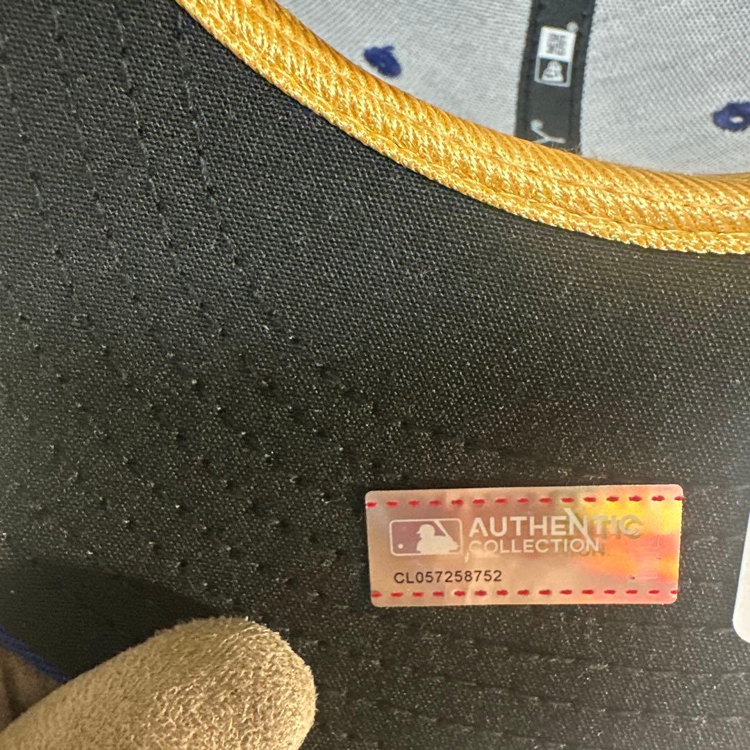 【1月末SALE】日本未販売　現地スタジアム購入♪ ドジャース特別仕様キャップ