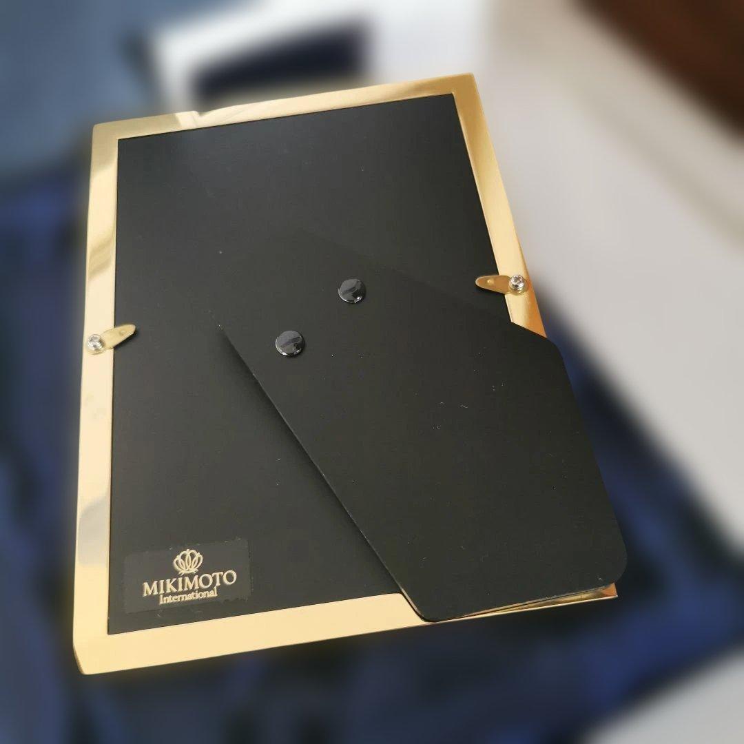 MIKIMOTO フォトフレーム 　クリスタルラッカーパール