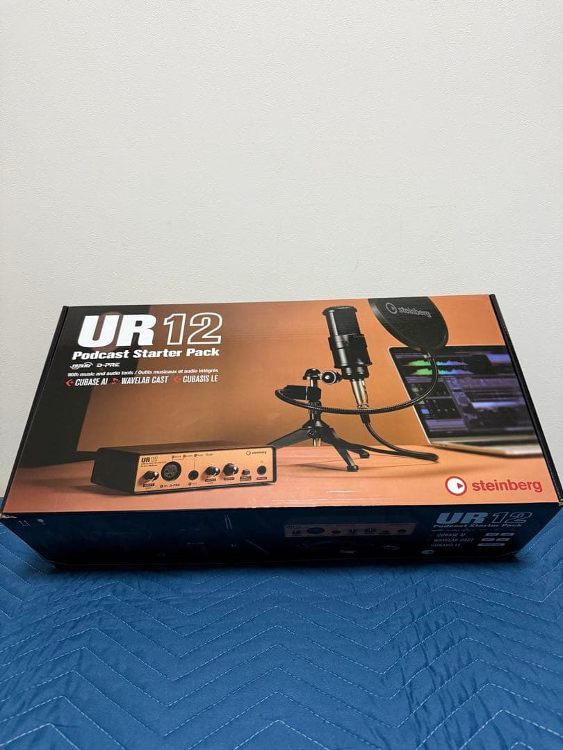 DTM・DAW Steinberg ur12 podcast starter pack