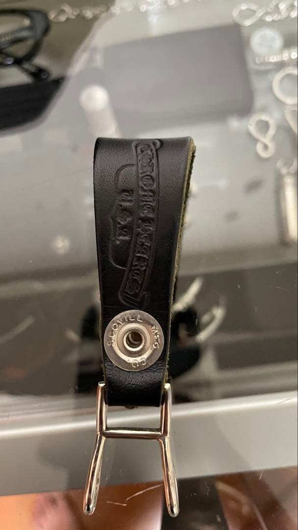 クロムハーツ フローラル ダブルベルトループ インボイス レシート付属品