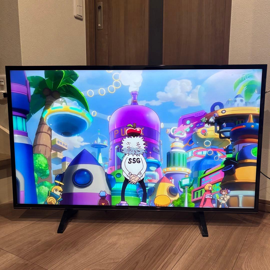 福岡発　パナソニック 43型 4K 液晶テレビ VIERA TH-43FX600