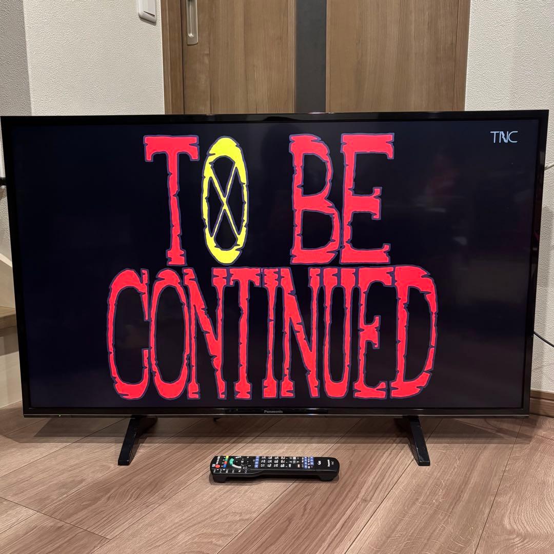 福岡発　パナソニック 43型 4K 液晶テレビ VIERA TH-43FX600