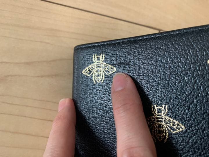 GUCCI ビー&スター 二つ折り財布