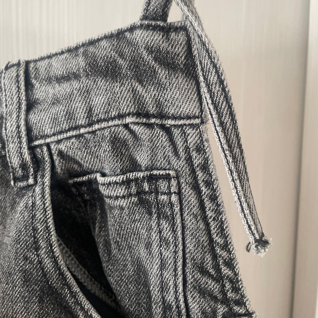 DOUDOU 裾フリンジジャンスカ