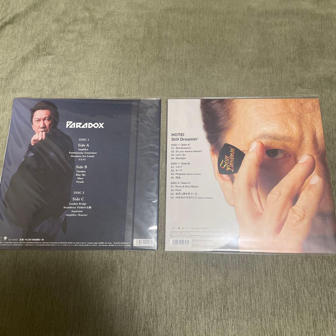 布袋寅泰 PARADOX & Still Dreamin' アナログ レコード