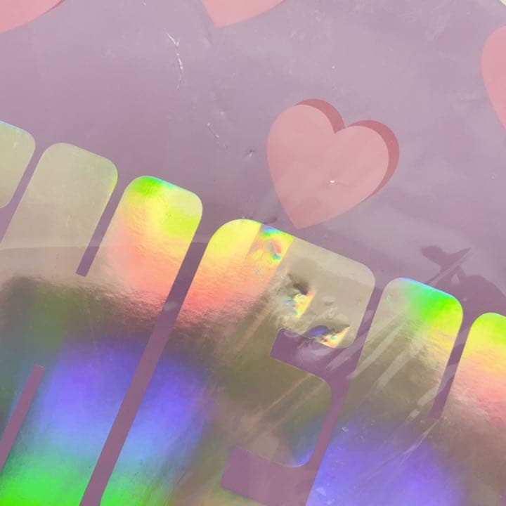 BTS テテ うちわ マスタニム 透明うちわ スローガン