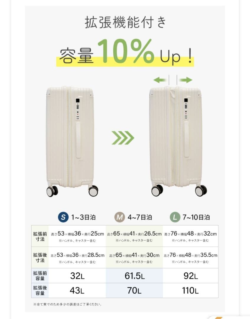 シシベラ キャリーケース Lサイズ ピンクチタン