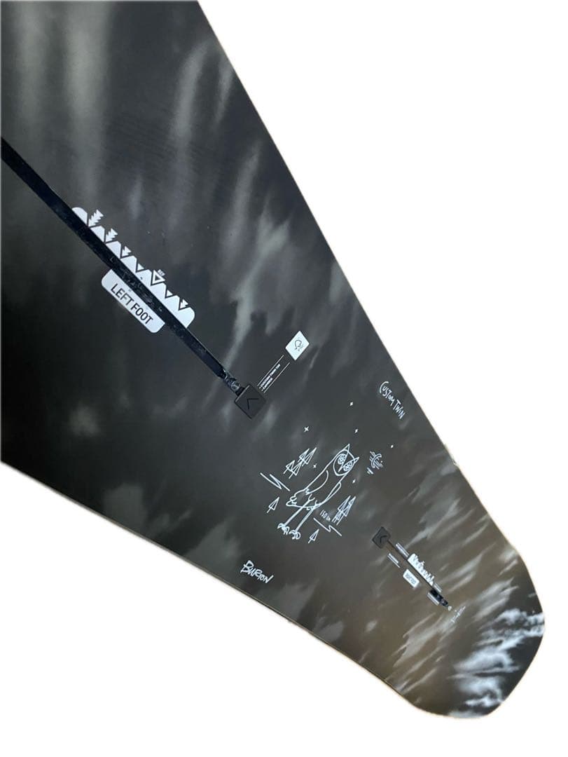 【美品】BURTON CUSTOM TWINB CAMBER 150 18-19