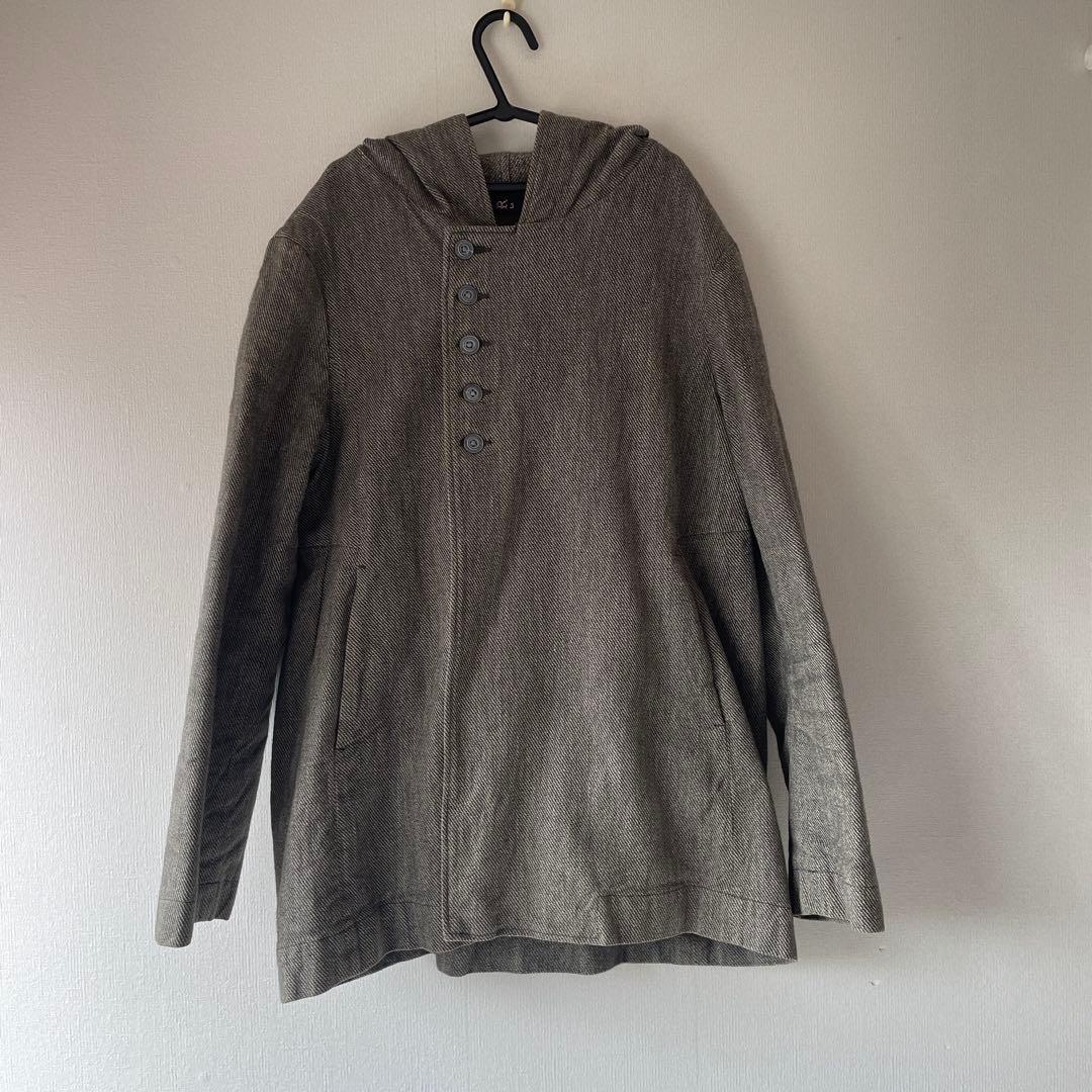 45rpm ツイード柄ジャケット フード付　サイズ3