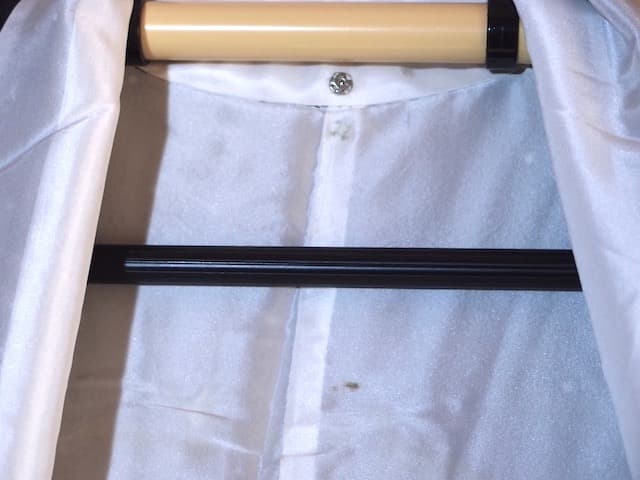 染め小紋（小花、古典文）裄66 正絹