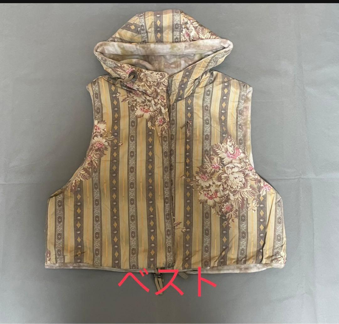 スキーウエアー上下セットベスト付き