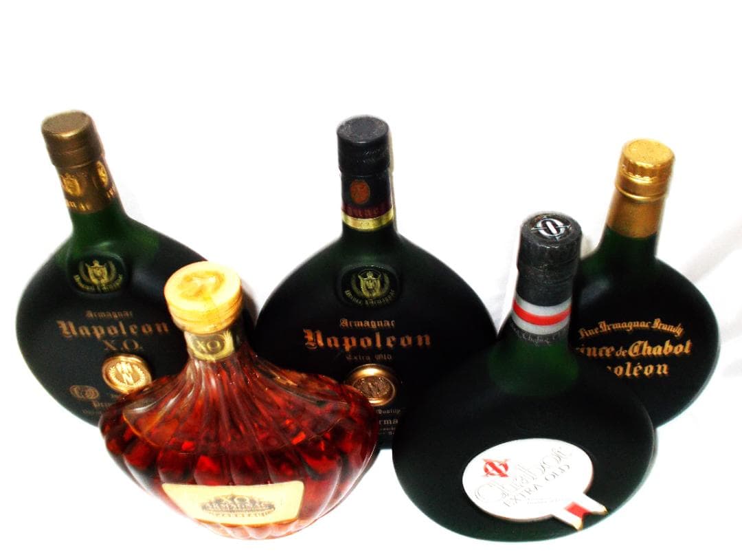 アルマニャック　ＸＯ　5本セット　1000ｍｌ/700ｍｌ　未開栓