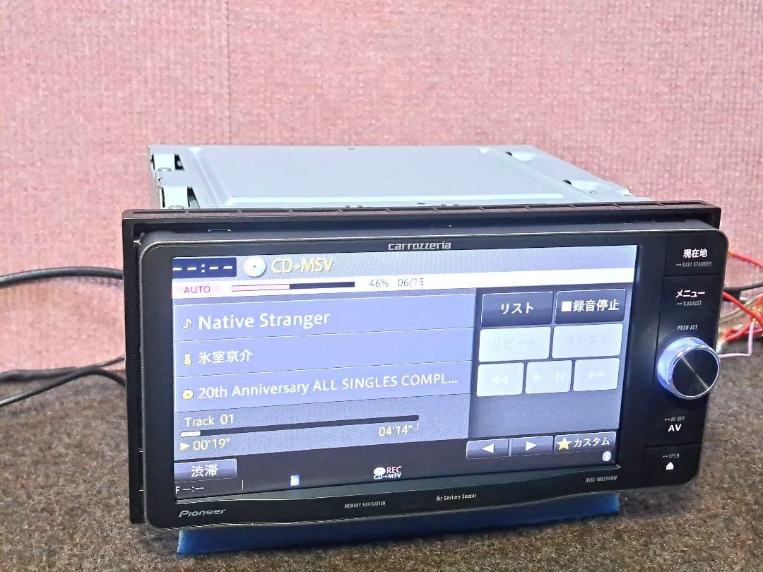 タッチ新品!★カロッツェリア MRZ099W DVD・BT対応・地デジ◆動作良好