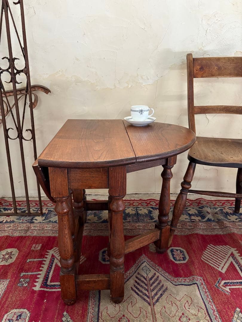 バタフライテーブル　コーヒーテーブル　アンティーク