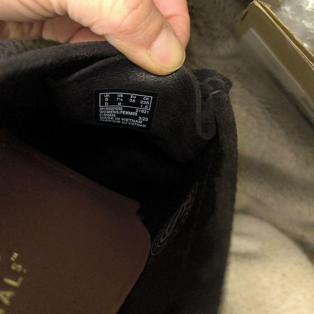 Clarks　ORIGINALs ワラビー　黒