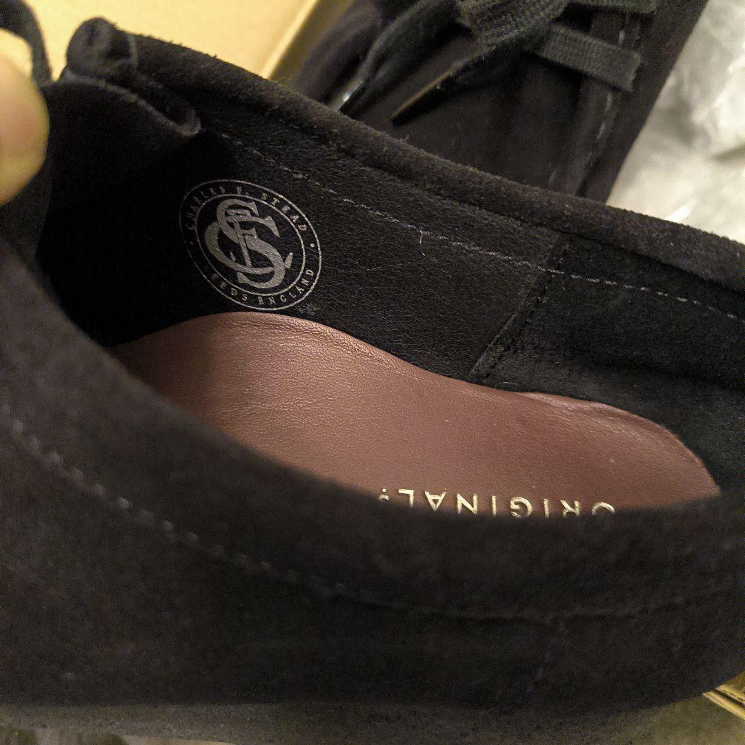 Clarks　ORIGINALs ワラビー　黒