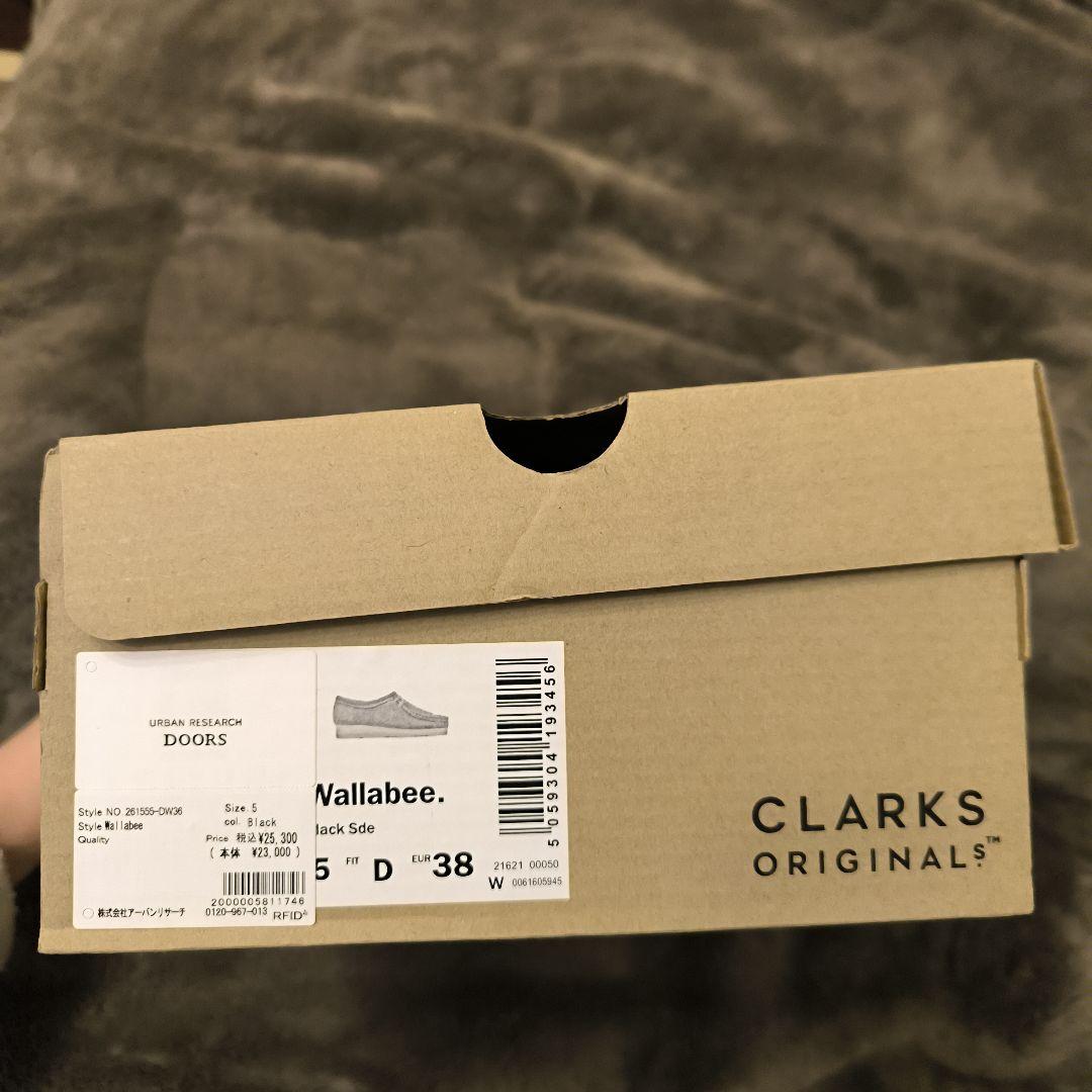 Clarks　ORIGINALs ワラビー　黒