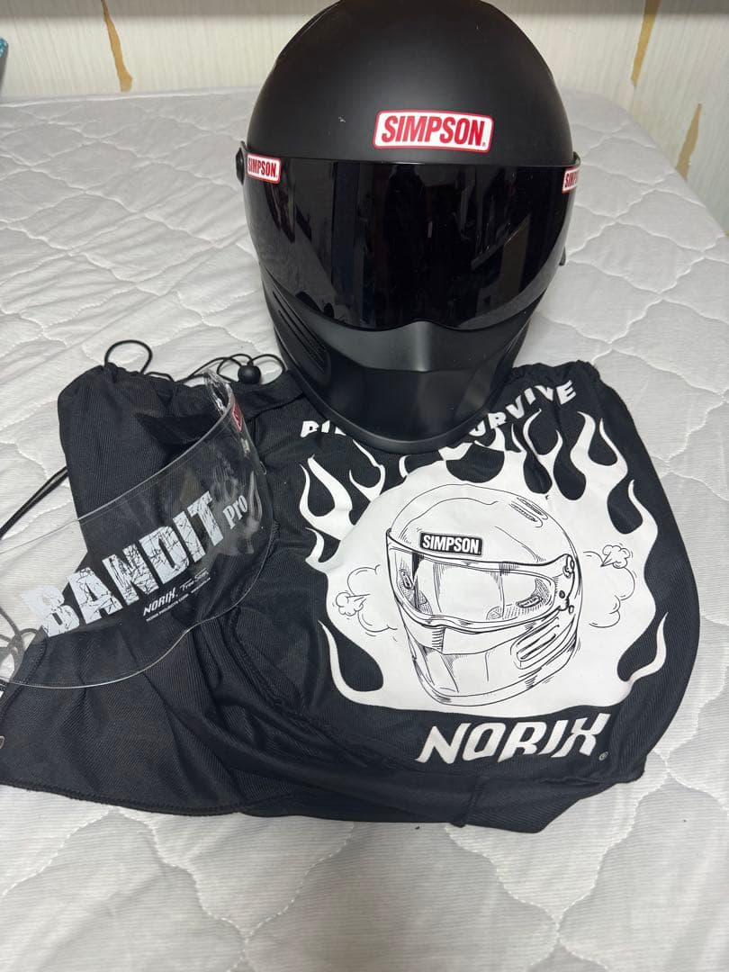 マットカラー シンプソン フルフェイス