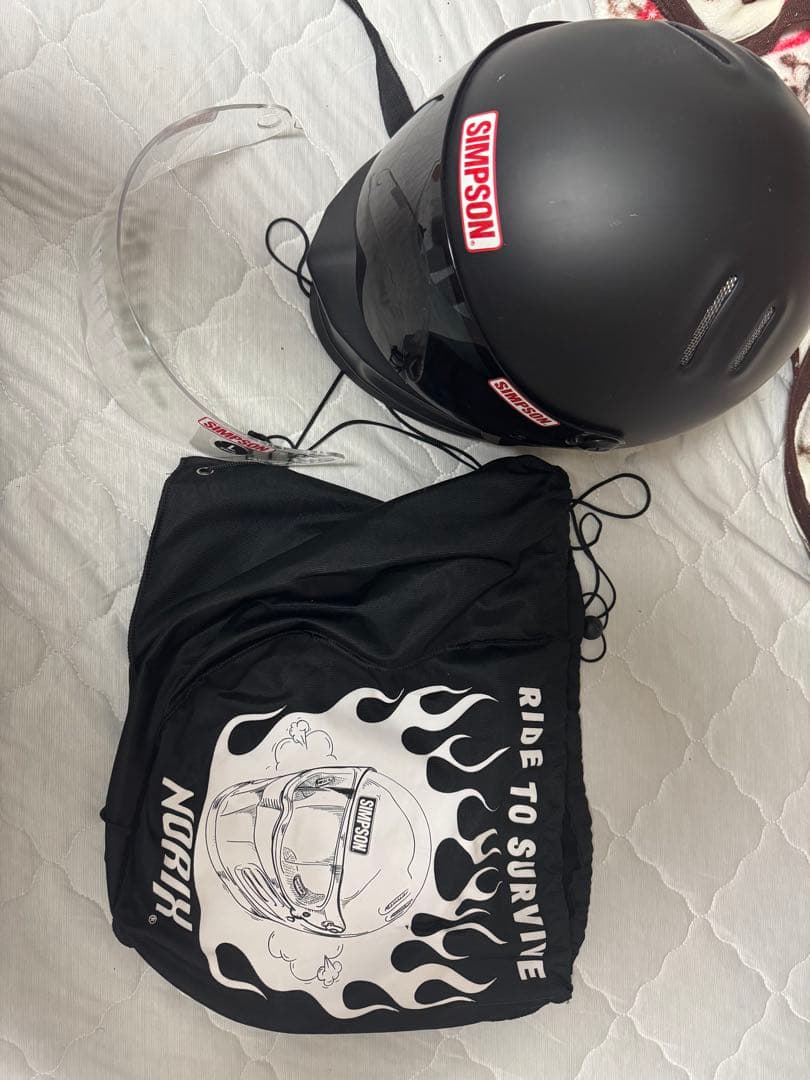 マットカラー シンプソン フルフェイス