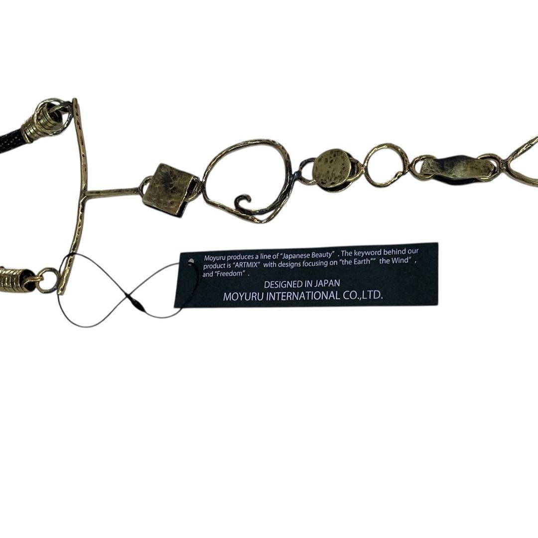 レオꔛꕤ　萌MOYURU デザインネックレス　ワイヤータイプ未使用品
