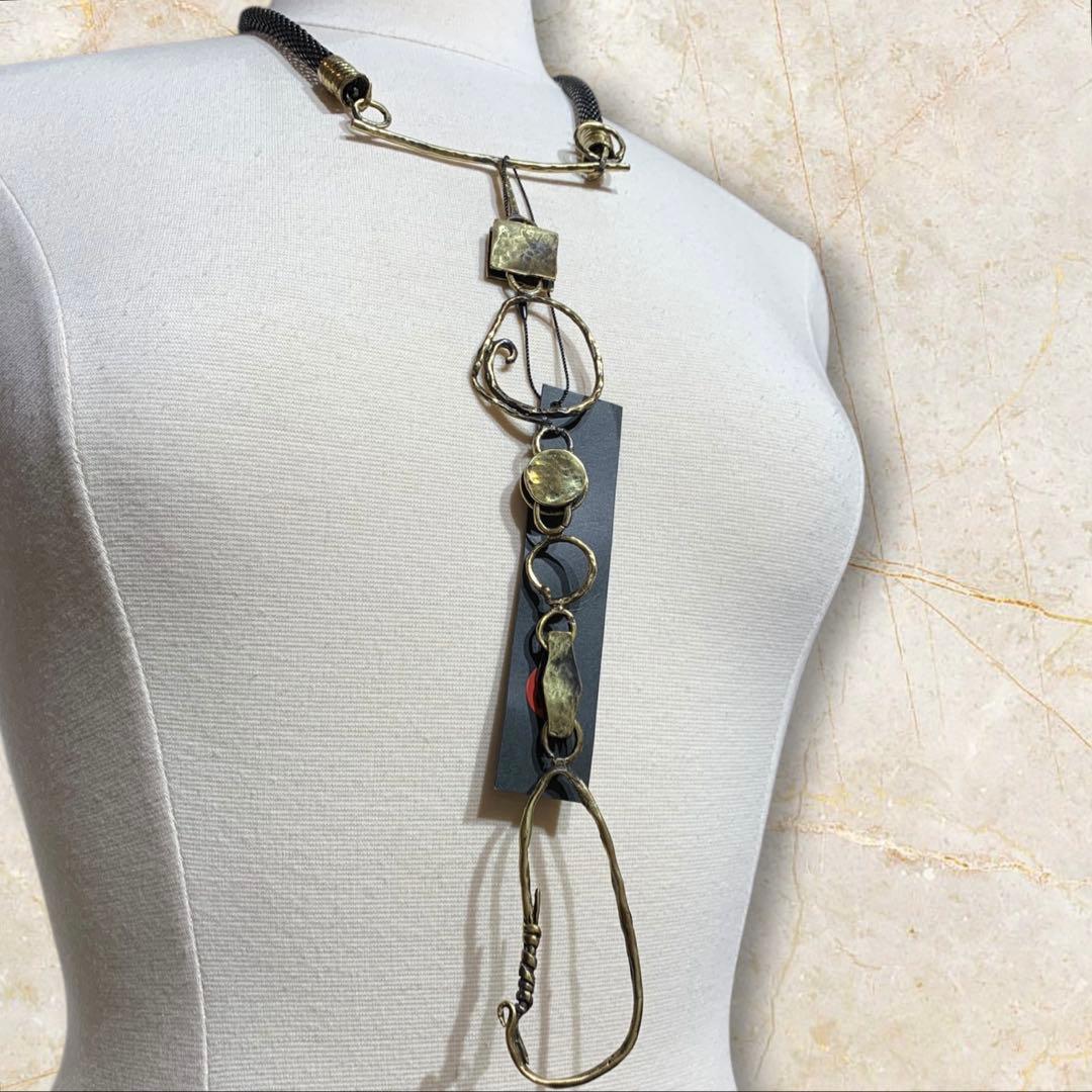 レオꔛꕤ　萌MOYURU デザインネックレス　ワイヤータイプ未使用品