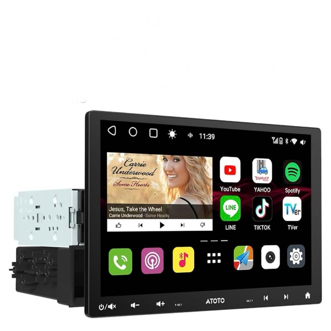 ATOTO S8 10インチAndroid 4GB+32GB S8G1104MS