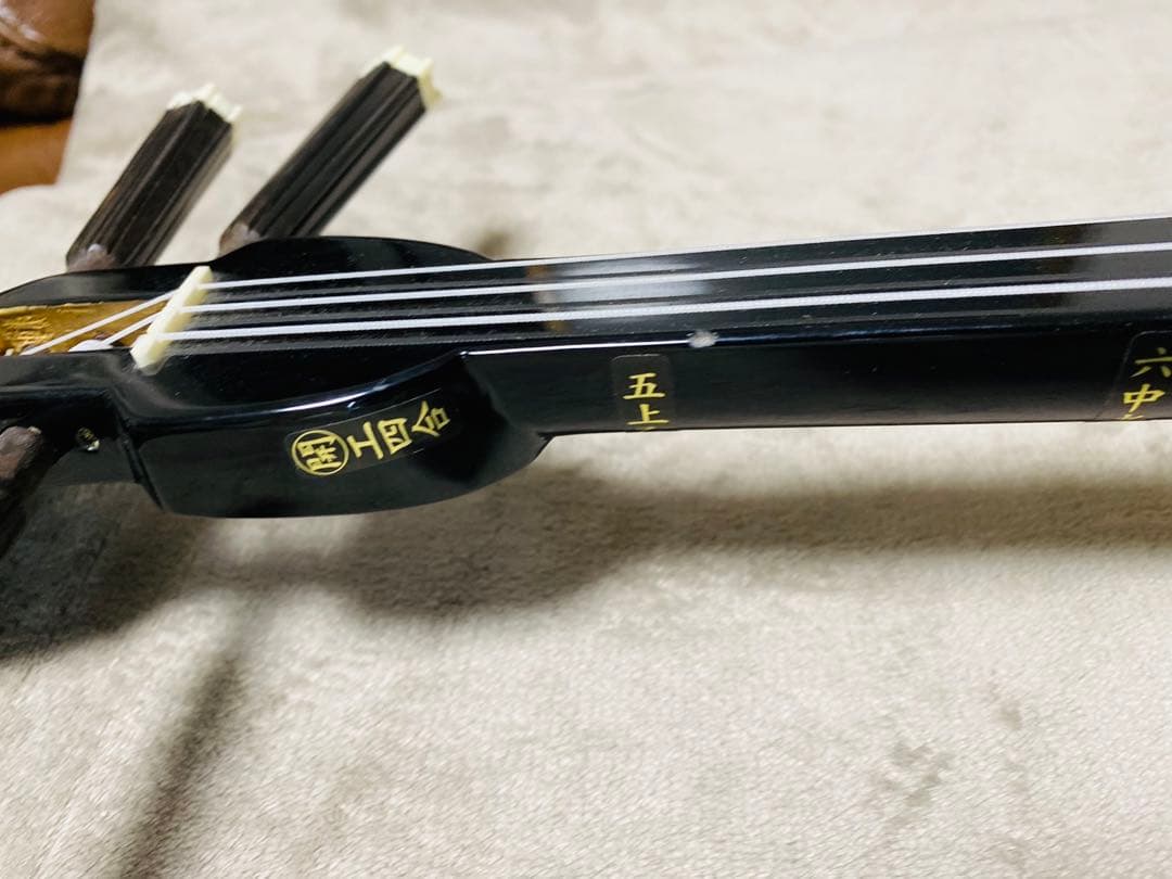 ヘビの皮模様 三線 3弦