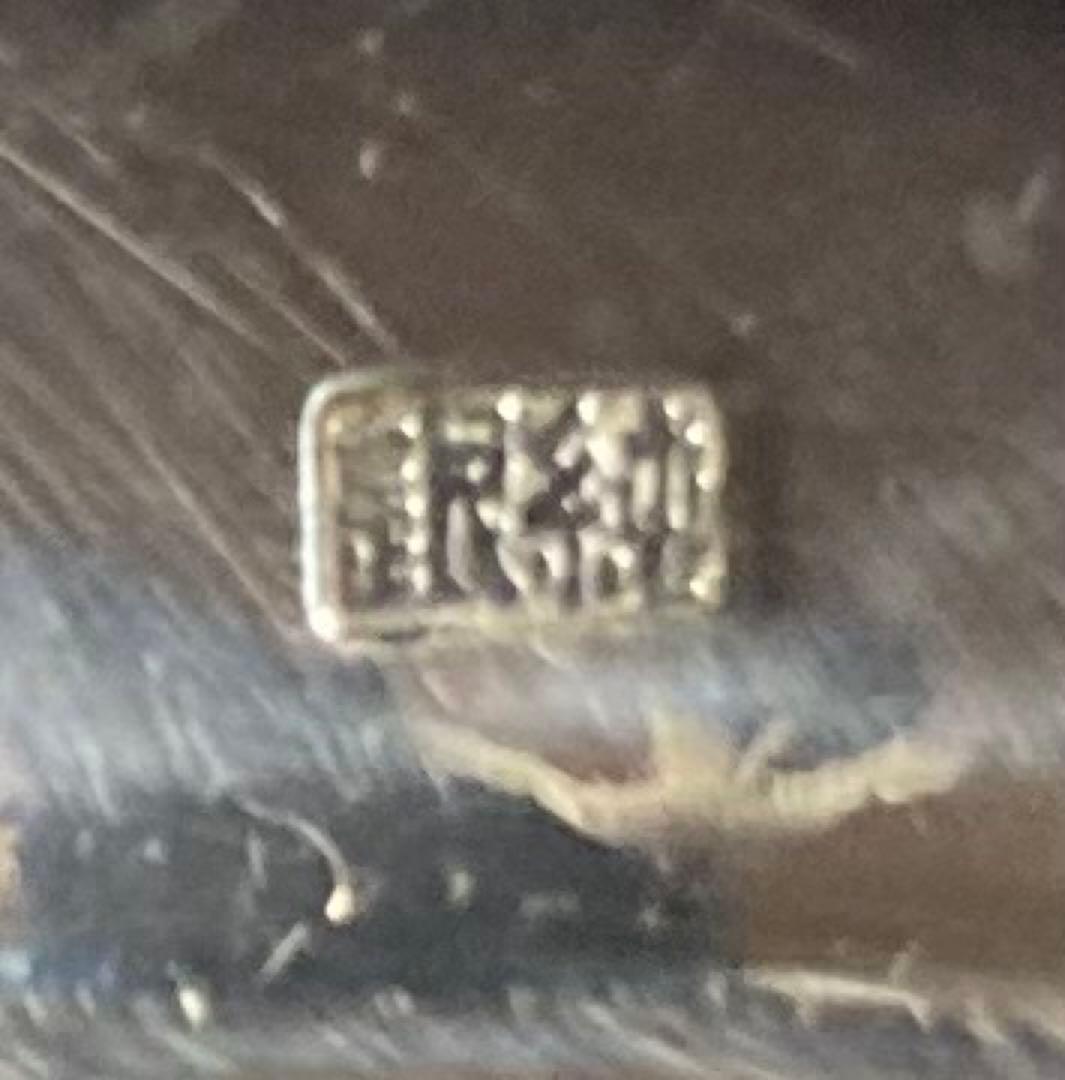 大阪淀屋橋 尚美堂⭐︎銀製未使用葉っぱ型皿 29.23g