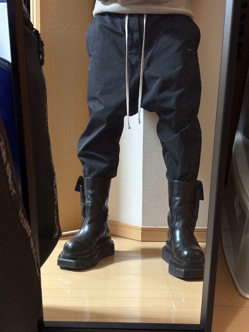 Rick Owens 17FW クロップドサルエルパンツ