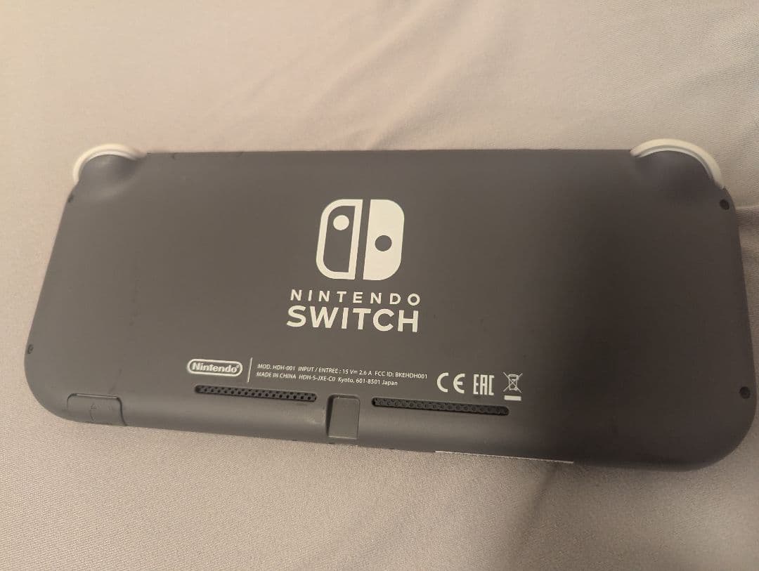 Nintendo Switch Lite グレー 本体　収納ケース付き