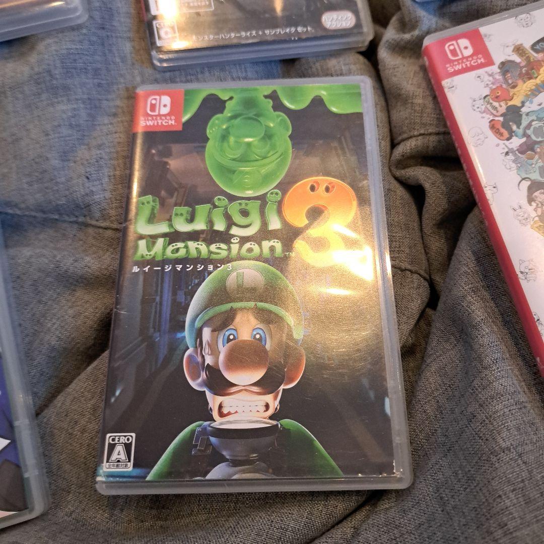 Nintendo Switchカセットまとめ売り４本セット